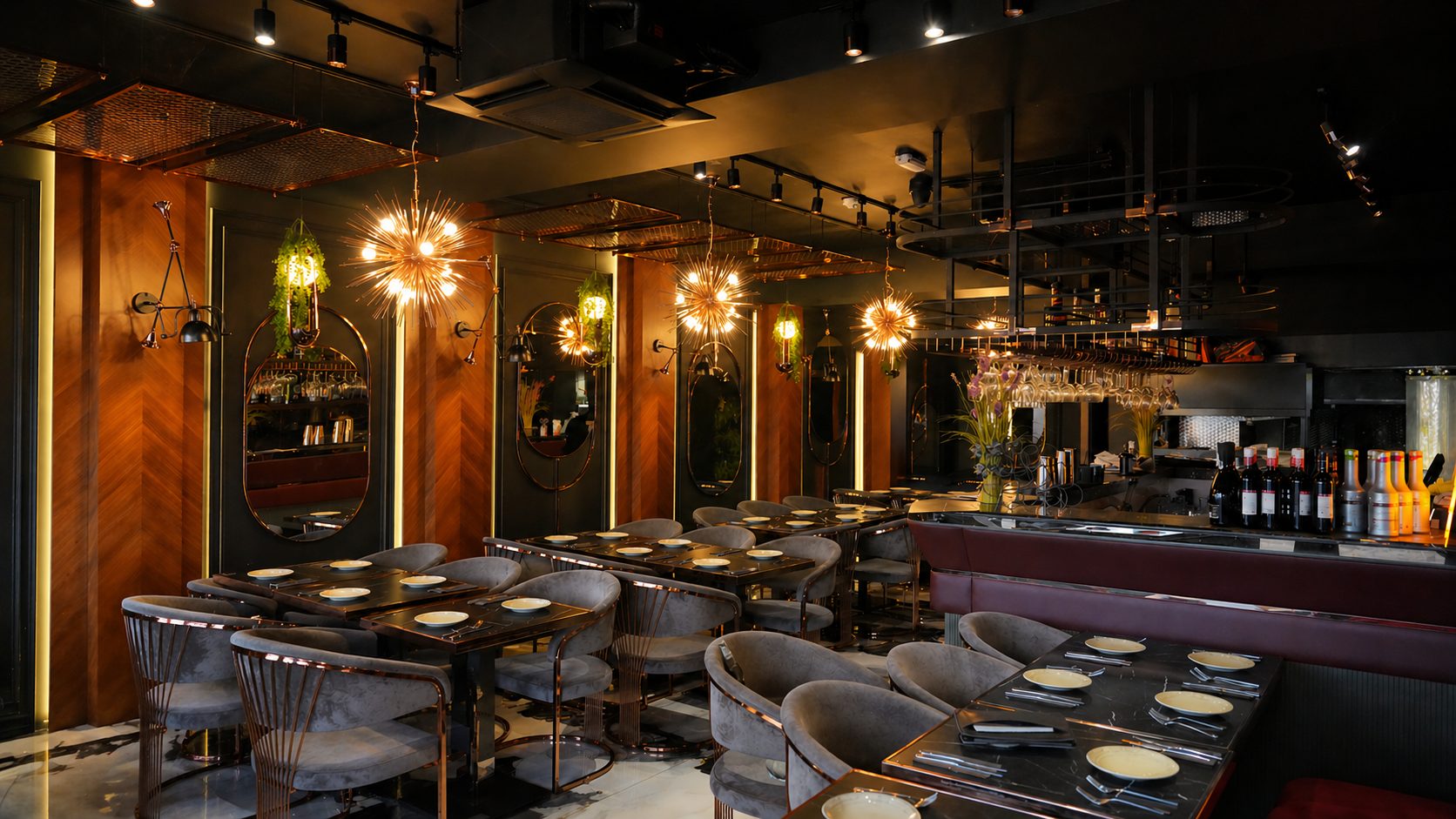 Rennas Brasserie dining room interior